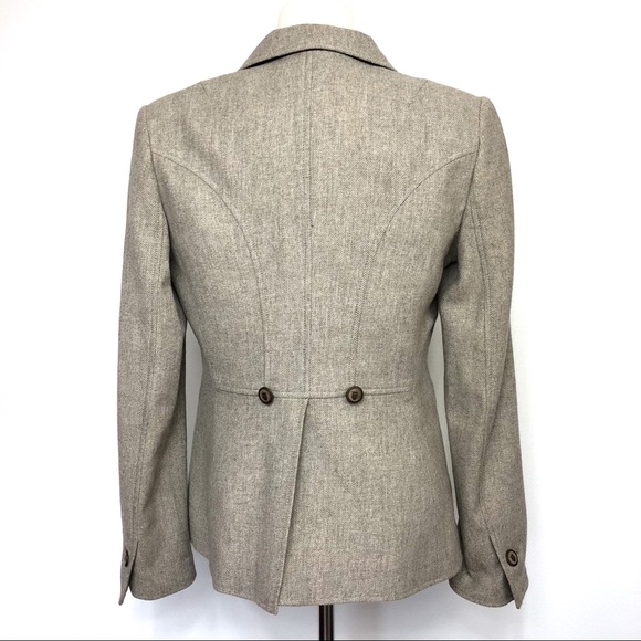 BANANA REPUBLIC Wool Blend Blazer Jacket - Picture 3 of 6